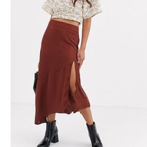 Free People | Lola Asymmetrical Split Skirt